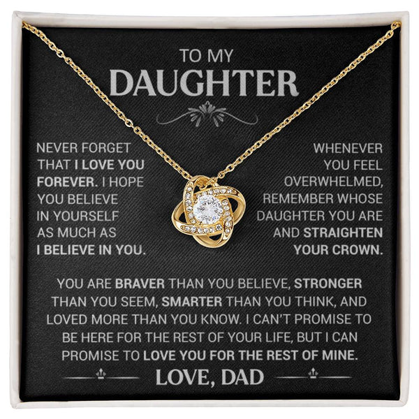 To My Daughter - Never Forget That I Love You Forever