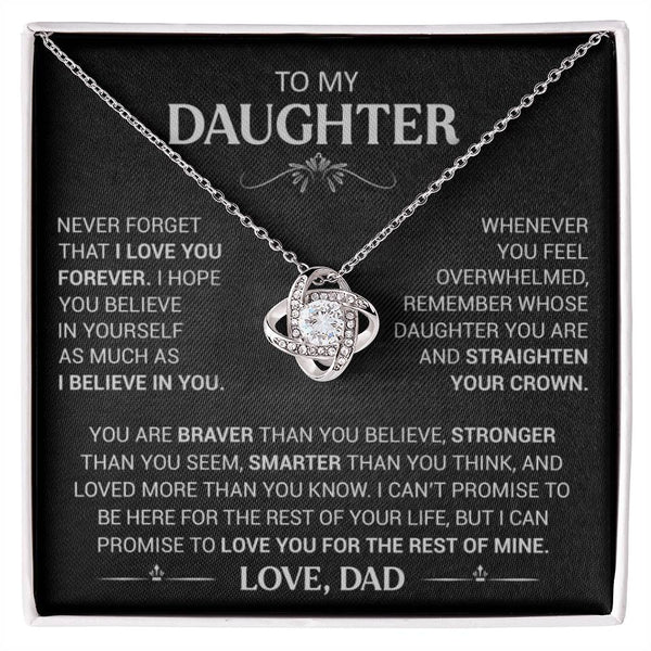 To My Daughter - Never Forget That I Love You Forever