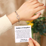 Mother & Daughter – Infinity Heart Bracelet